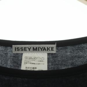 ISSEY MIYAKE 15SS ポンチョ カットソー プルオーバー 五分袖 2 ブラック