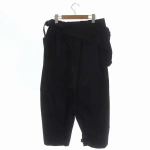 ISSEY MIYAKE UNPACK THE COMPACT 21SS バッグ付き ナイロンパンツ テーパード 2 ブラック