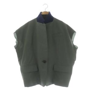 21SS Suiting Jacket スリーブレスジャケット 1 カーキ