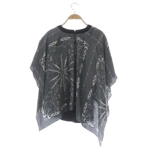 sacai x Dr.Woo 20AW バンダナ デザイン カットソー 2 グレー