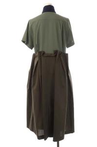 sacai 21SS Suiting Dress ワンピース 2 カーキ
