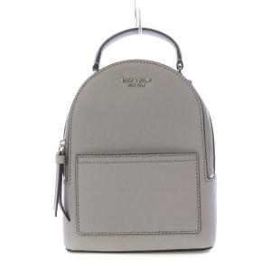 ショルダーバッグ ワンショルダー リュックサック 2way ミニ レザー グレー