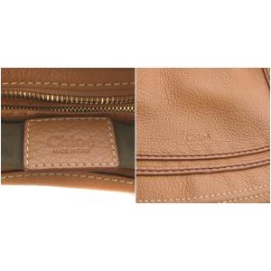 Chloe MARCIE トートバッグ 2way レザー 茶