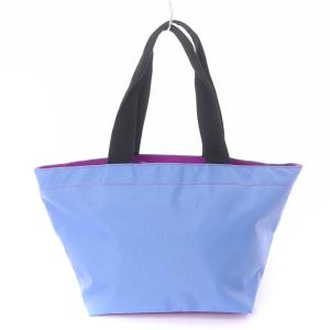 Hervé Chapelier トート バッグ ハンドバッグ ナイロン舟型 水色 紫 ライトブルー パープル