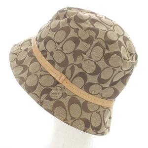 COACH 帽子 シグネチャー ハット P/S べージュ