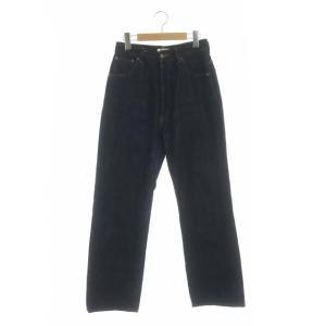 RHC インディゴハイウエストデニムパンツ ジーンズ ワイドストレート 24 インディゴブルー