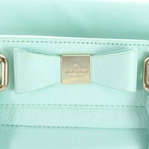 kate spade new york ハンドバッグ ショルダーバッグ 2way フェイクレザー 水色 PXRU5541