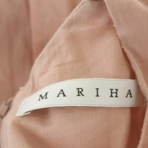 MARIHA NOBLE取り扱い 夏の月影のドレス ワンピース ロング ノースリーブ 36 ピンク