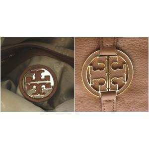 TORY BURCH アマンダ ショルダーバッグ ワンショルダー クラッチバッグ 2way レザー ブラウン