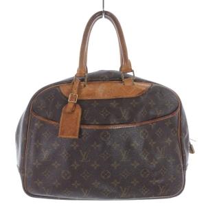 LOUIS VUITTON M47270 モノグラムドーヴィルバッグ ハンドバッグ ロゴ ブラウン