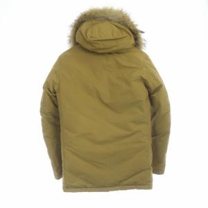 WOOLRICH 1602160 アークティックパーカー ダウンジャケット ジップアップ USA 3XS キャメル