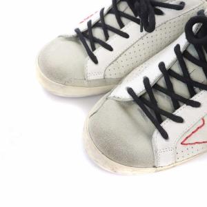 GOLDEN GOOSE スーパースターハートローカットスニーカー シューズ レザー 36 ホワイト