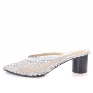 PELLICO サニー SUNNY メッシュミュール ポインテッドトゥ 35 22.0cm グレー