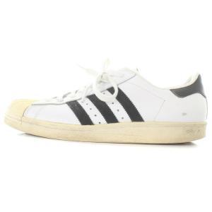 SUPERSTAR 80s スニーカー レザー ローカット 27.5cm ホワイト