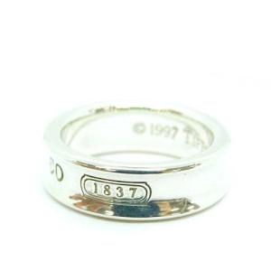 TIFFANY&Co. 1997 ナローリング 指輪 925 16号 シルバー