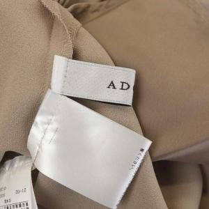 ADORE 21SS ライトクールツイルパンツ テーパード スリット 38 ベージュ