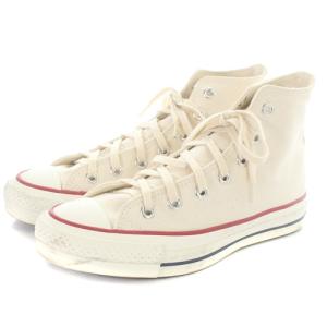 CONVERSE Made in Japan オールスター J ハイカットスニーカー キャンバス 5.5 アイボリー
