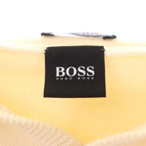 HUGO BOSS ウール カシミヤ混 ニットパーカー 長袖 フード プルオーバー アイボリー