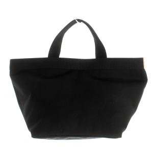 Hervé Chapelier コーデュラ 舟型 M トートバッグ ナイロンキャンバス ブラック 707C