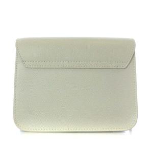 FURLA メトロポリス チェーンショルダーバッグ ワンショルダー レザー ホワイト