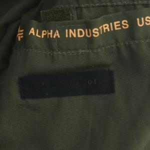 junhashimoto ×ALPHA INDUSTRIES AZ M-65 ミリタリージャケット ジップアップ M カーキ