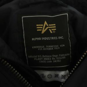 ALPHA INDUSTRIES junhashimoto 2000-201 AZ  MA-1 フライトジャケット