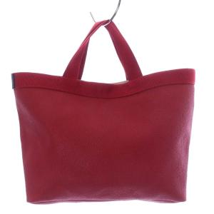 Hervé Chapelier トートバッグ スクエア コーテッドキャンバス B5サイズ M パプリカ パプリカ レッド 704GP