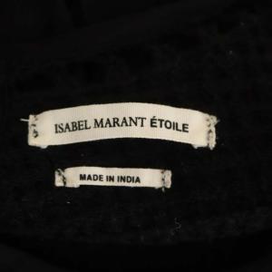 ISABEL MARANT ETOILE レースワンピース フリンジ 膝丈 七分袖 36 ブラック