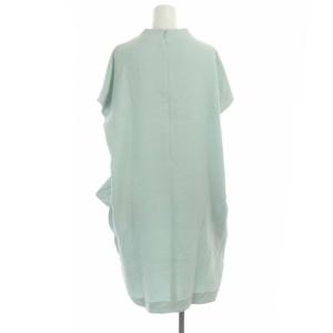 ENFOLD 半袖 アシンメトリー ワンピース ひざ丈 38 ミント