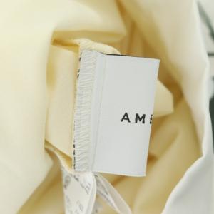 Ameri VINTAGE AMANDA CIRCULAR SKIRT フレア ロング 花柄 S ホワイト マルチカラー