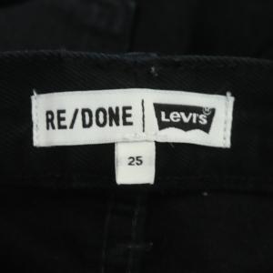 Levi's RE DONE デニムパンツ W25 黒