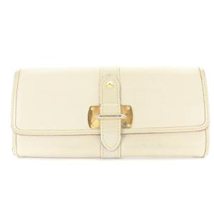 スハリ ポルトフォイユ ファヴォリ 長財布 レザー ロゴ アイボリー M95646