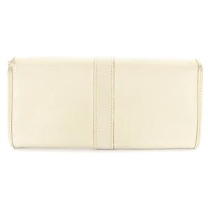 LOUIS VUITTON スハリ ポルトフォイユ ファヴォリ 長財布 レザー ロゴ アイボリー M95646