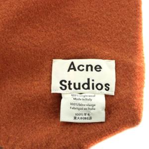 Acne Studios ストール マフラー ウール ブラウン