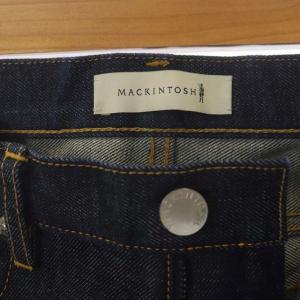 MACKINTOSH デニムパンツ ジーンズ ストレート 25 紺 ネイビー