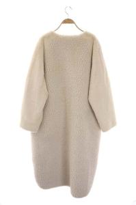 Ameri VINTAGE 20AW REVERSIBLE TWIN BOA COAT リバーシブル ボアコート フェイクファー ノーカラー アウター