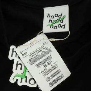 FREAK'S STORE HOOD 22SS 別注hood TEE ロンT カットソー 長袖 クルーネック ロゴ刺繍 プリント F