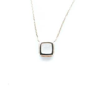VENDOME AOYAMA ムーンストーン ネックレス K18 イエローゴールド