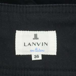 LANVIN en Bleu デニムパンツ ジーンズ スキニー ハイウエスト ストレッチ 36 ブラック