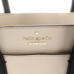 kate spade new york キャメロンストリート ミニキャンダス ハンドバッグ ショルダーバッグ 2way レザー ベージュ ブラック PXRU6669