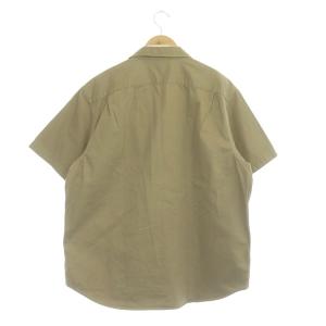 RRL ロンハーマン別注 チノコレクション半袖キャップシャツ ミリタリーシャツ ワイド XL ベージュ