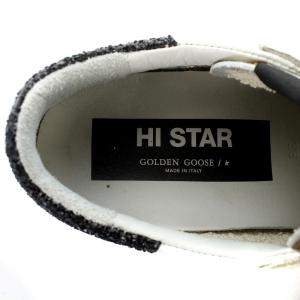 GOLDEN GOOSE Deuxieme Classe取扱 HI STAR SNEAKERS USED加工 23cm 白