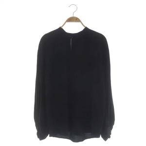ドゥーズィエムクラス取り扱い 20AW ストレッチウールバルーンスリーブブラウス S 黒