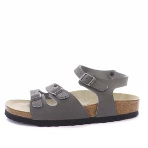 BIRKENSTOCK コルシカ KORSICA サンダル ダブルベルト 23.0cm グレー