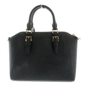 MICHAEL KORS ハンドバッグ レザー 黒 ブラック
