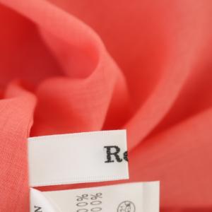 René リネン キャミワンピース フレア ロング 32 オレンジ