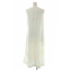 ebure ワンピース リネン ラップ 38 オフホワイト