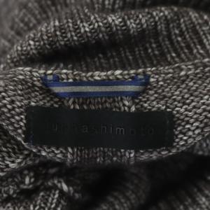 junhashimoto K02 CABLE TURTLE ニット セーター プルオーバー 長袖 ウール 2 チャコールグレー