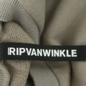 RIPVANWINKLE クルーネックトップス スウェット トレーナー プルオーバー 長袖 3 グレージュ