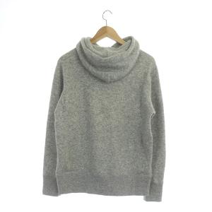 LOOPWHEELER ×LOWERCASE ニットパーカー 長袖 プルオーバー S グレー